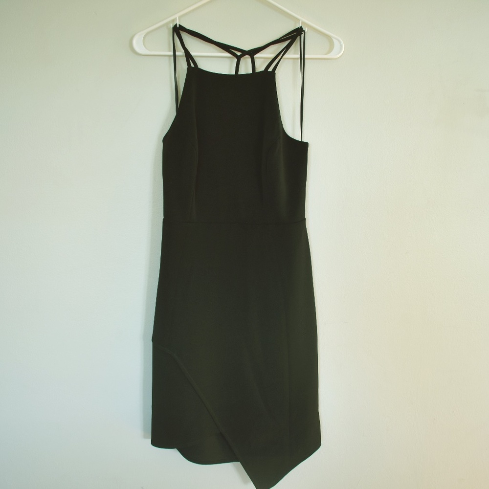 black dress